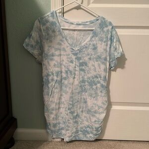 Isabel women's maternity short sleeve v neck tshirt